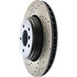 127.34072R by CENTRIC - Slotted Drilled Rotor