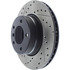 127.34073R by CENTRIC - Slotted Drilled Rotor