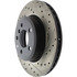 127.34075L by CENTRIC - Slotted Drilled Rotor