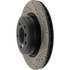 127.34080L by CENTRIC - Slotted Drilled Rotor