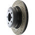 127.34085R by CENTRIC - Slotted Drilled Rotor