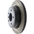 127.34091L by CENTRIC - Slotted Drilled Rotor