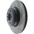 127.34095L by CENTRIC - Slotted Drilled Rotor