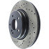 127.34097R by CENTRIC - Slotted Drilled Rotor