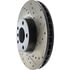 127.34098CL by CENTRIC - Sportstop Cryo Drilled & Slotted Rotor, Left