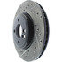 127.34100R by CENTRIC - Slotted Drilled Rotor