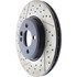 127.34101 by CENTRIC - Centric Premium OE Style Drilled and Slotted Brake Rotor