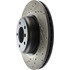 127.34104R by CENTRIC - Slotted Drilled Rotor