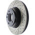 127.34104 by CENTRIC - Centric Premium OE Style Drilled and Slotted Brake Rotor