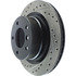 127.34107R by CENTRIC - Slotted Drilled Rotor