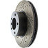 127.34108R by CENTRIC - Slotted Drilled Rotor