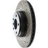 127.34130L by CENTRIC - Sport Drilled & Slotted Rotor, Left