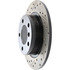 127.34137R by CENTRIC - Slotted Drilled Rotor