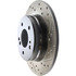 127.35012L by CENTRIC - Slotted Drilled Rotor