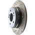 127.35012R by CENTRIC - Slotted Drilled Rotor