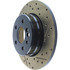 127.35022L by CENTRIC - Slotted Drilled Rotor