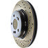 127.35030L by CENTRIC - Slotted Drilled Rotor