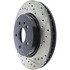 127.35036L by CENTRIC - Slotted Drilled Rotor