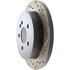 127.35037L by CENTRIC - Slotted Drilled Rotor
