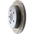 Centric 127.35037R Disc Brake Rotor Slotted Drilled Rotor
