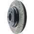 127.35048L by CENTRIC - Slotted Drilled Rotor