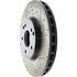 127.35058L by CENTRIC - Slotted Drilled Rotor