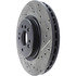 127.35089L by CENTRIC - Slotted Drilled Rotor