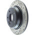 127.35098R by CENTRIC - Slotted Drilled Rotor