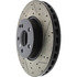 127.35110L by CENTRIC - Slotted Drilled Rotor