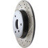 127.35116L by CENTRIC - Slotted Drilled Rotor