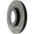 127.37020L by CENTRIC - Slotted Drilled Rotor