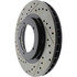 127.37020R by CENTRIC - Slotted Drilled Rotor