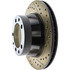 127.37023L by CENTRIC - Slotted Drilled Rotor