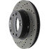 127.37030R by CENTRIC - StopTech Sport Slotted & Drilled Rotor