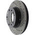 127.37030L by CENTRIC - Slotted Drilled Rotor