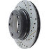 127.37031L by CENTRIC - Slotted Drilled Rotor