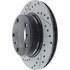 127.37031R by CENTRIC - Slotted Drilled Rotor