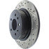 127.38013R by CENTRIC - Slotted Drilled Rotor