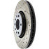 127.38017R by CENTRIC - Slotted Drilled Rotor