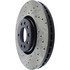 127.38020R by CENTRIC - Slotted Drilled Rotor
