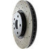 127.38024L by CENTRIC - Slotted Drilled Rotor