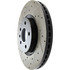 127.38024R by CENTRIC - Slotted Drilled Rotor