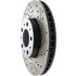 127.39019L by CENTRIC - Sport Drilled & Slotted Rotor, Left