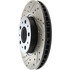 127.39019R by CENTRIC - Slotted Drilled Rotor