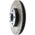 127.39019R by CENTRIC - Sport Drilled & Slotted Rotor, Right