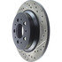 127.39025L by CENTRIC - Slotted Drilled Rotor