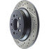 127.39025R by CENTRIC - Slotted Drilled Rotor