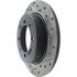 Centric 127.39028CL Disc Brake Rotor Sportstop Cryo Drilled & Slotted Rotor, Left