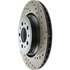 127.39033L by CENTRIC - Slotted Drilled Rotor