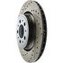 127.39033R by CENTRIC - Slotted Drilled Rotor